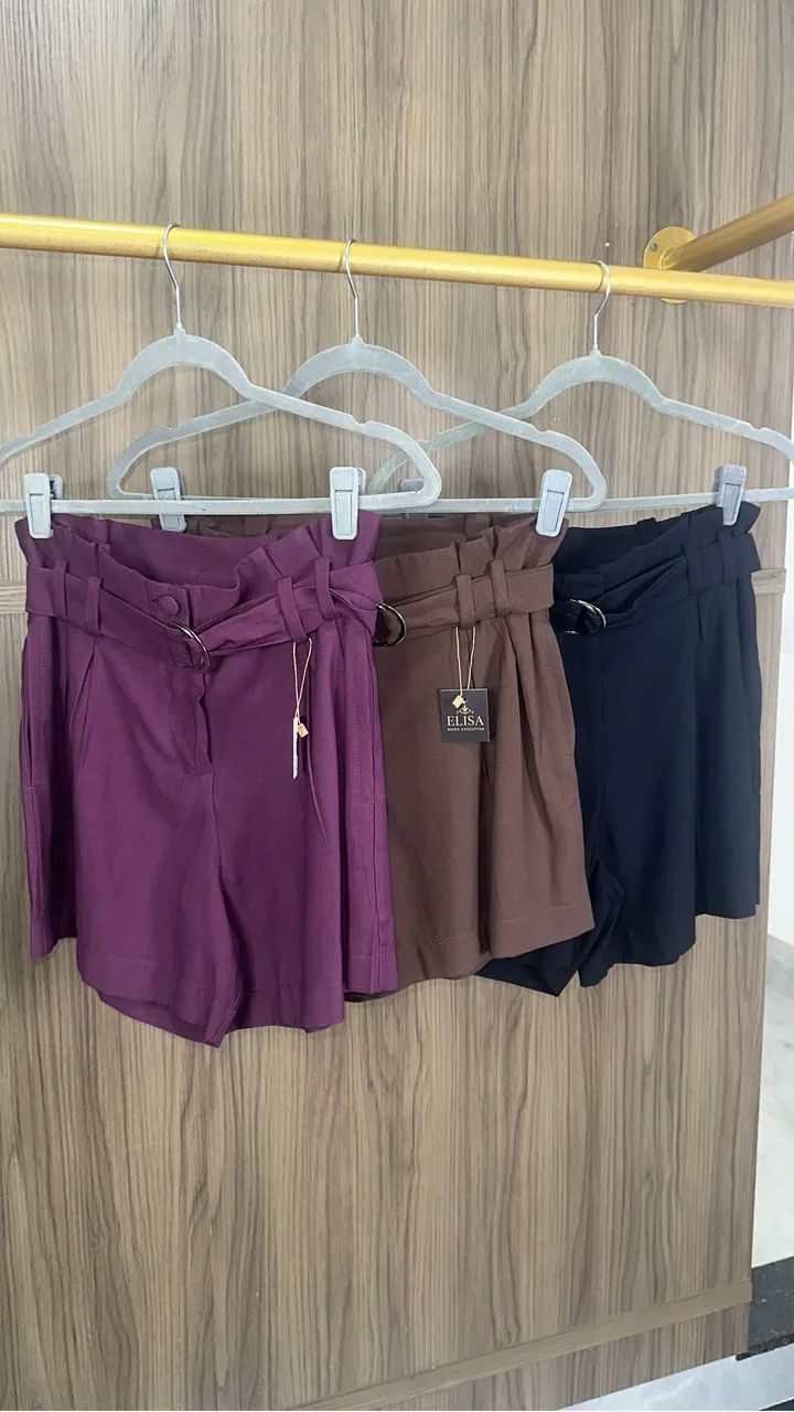 Shorts alfaiataria  - Foto 4