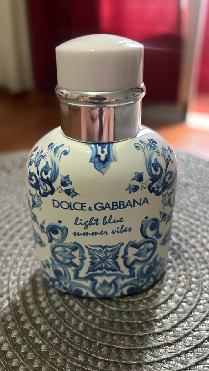 Perfume light blue limited edition 