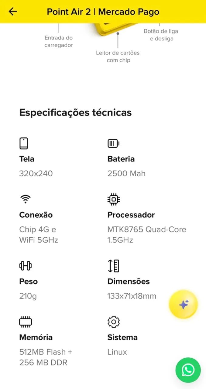 Maquininha mercado pago  - Foto 2