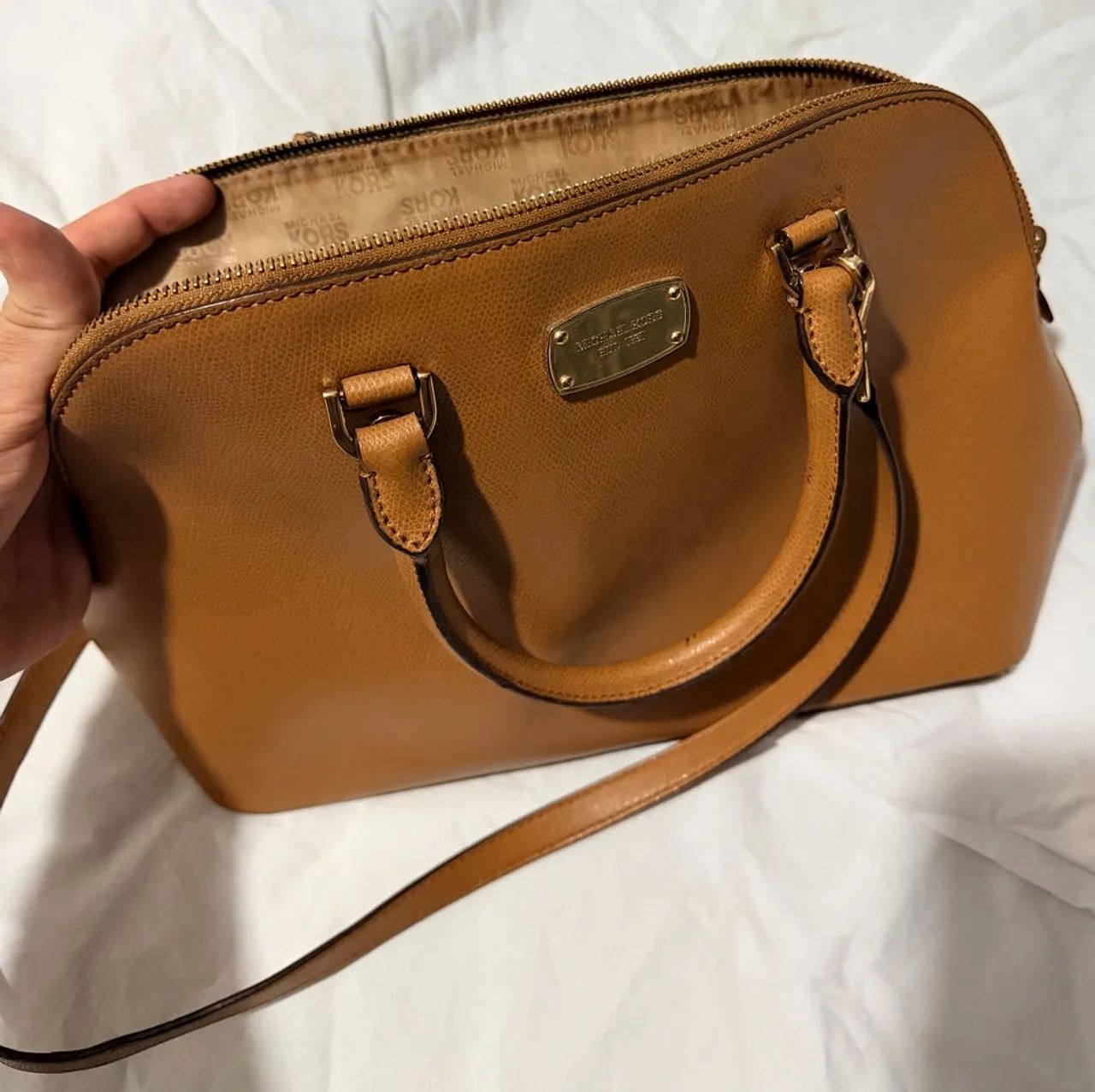Bolsa Michael Kors Caramelo - Foto 3