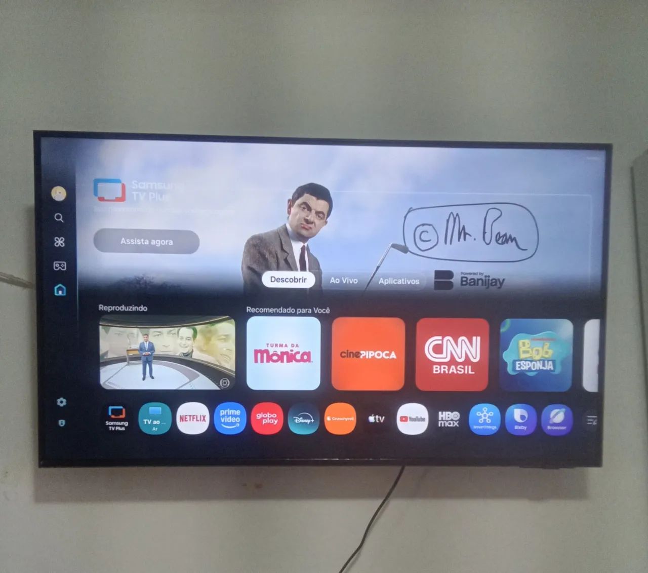 Tv sansung crystal UHD 43 pol