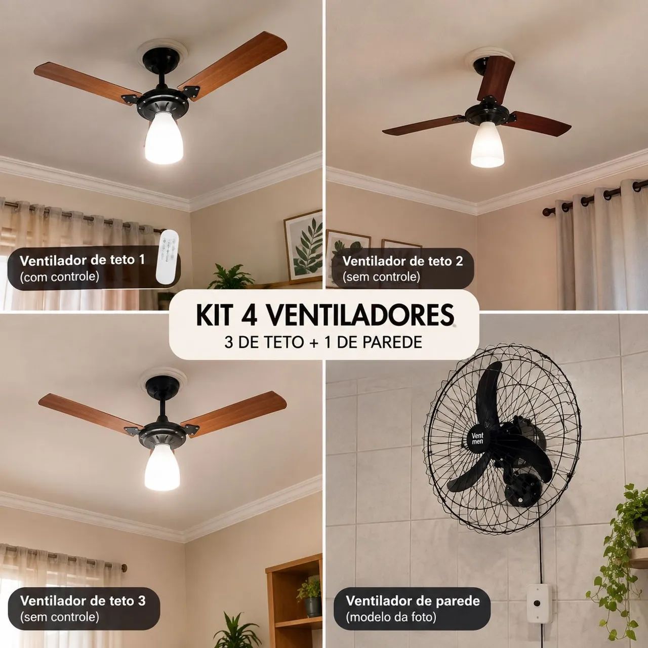 Conjunto de Ventiladores 