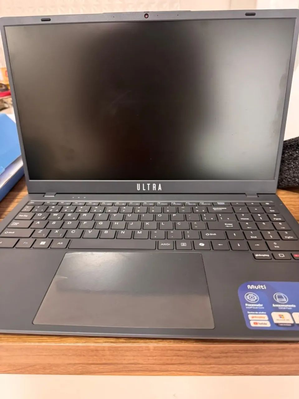 Notebook Multi Ultra Celeron N4020c 4gb 128gb W11 15.6 polegadas - Cinza - 2 MESES DE USO