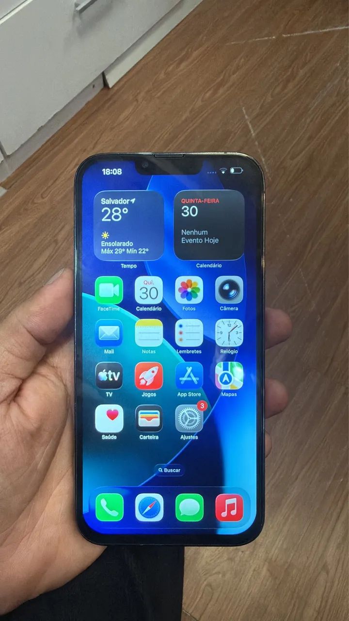 IPHONE 13 PRO MAX 512GB COM BATERIA NOVA! - Foto 2