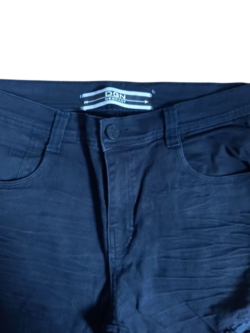 Calça destroyed preta - Foto 2