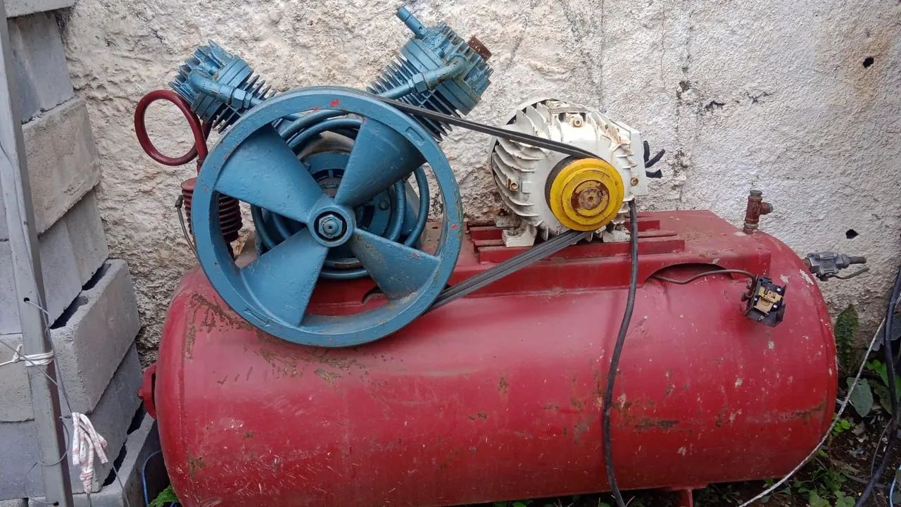 Compressor de ar motor 10 cavalos  - Foto 3