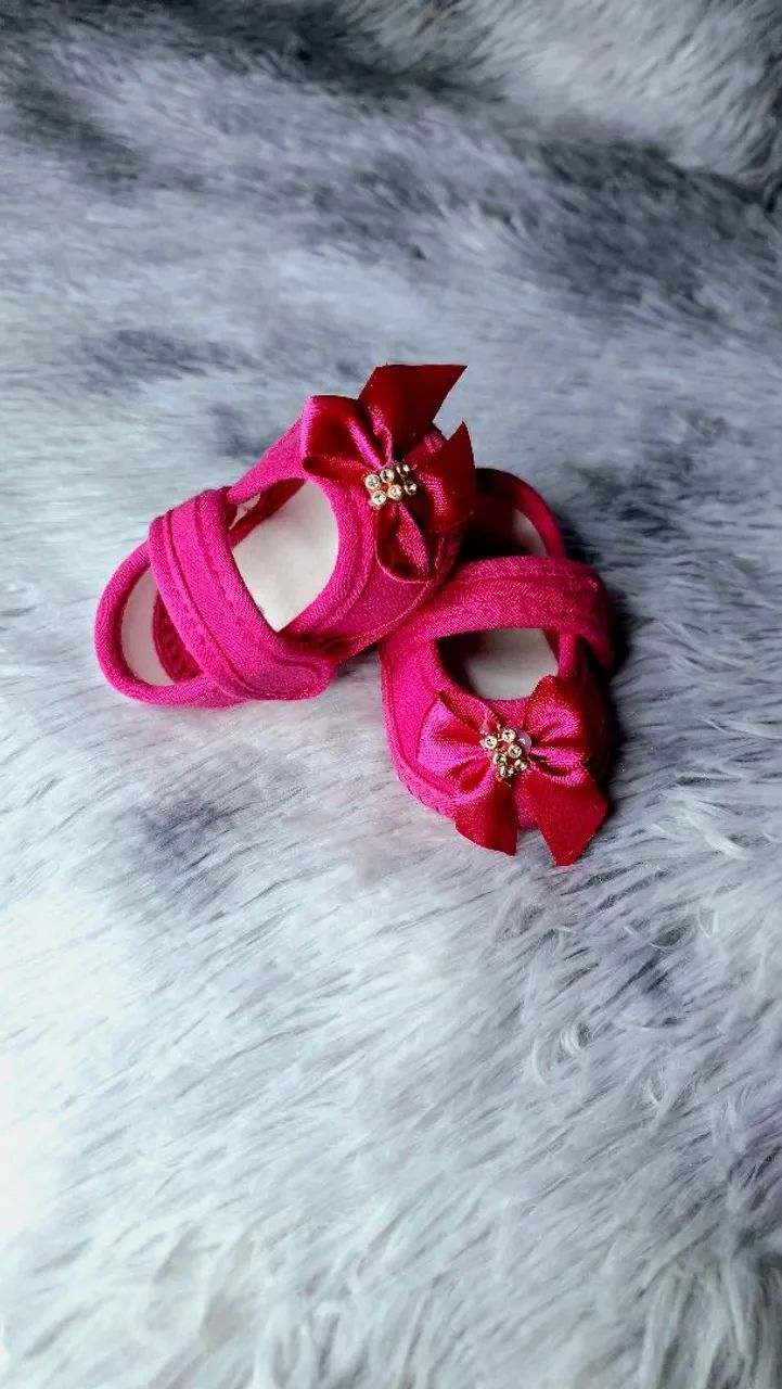 Sapatinhos de bebê menina apenas R$ 16 reais WhatsApp *  - Foto 6