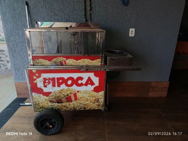 Carrinho de pipoca  - Foto 2