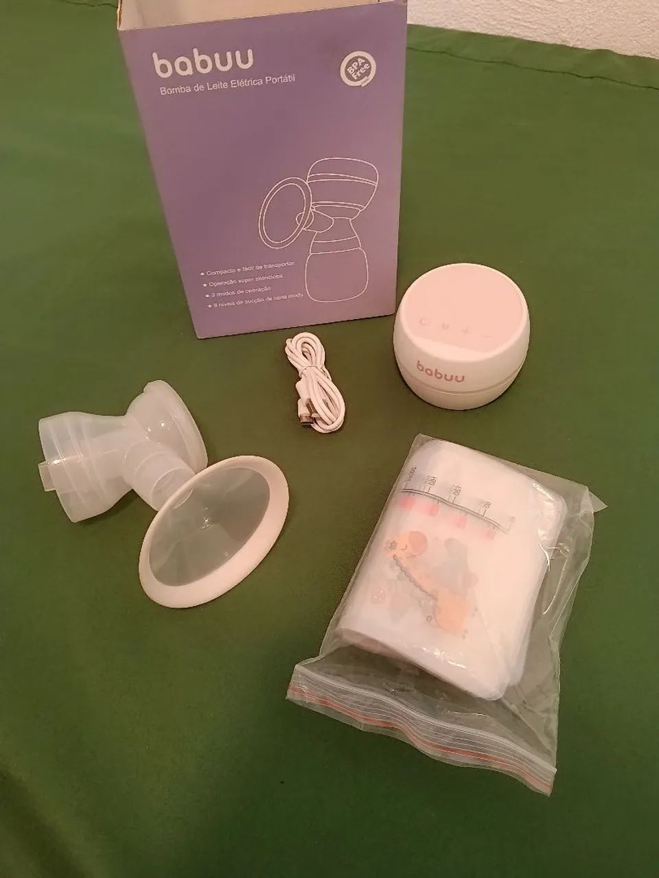 Bomba elétrica de extrair leite