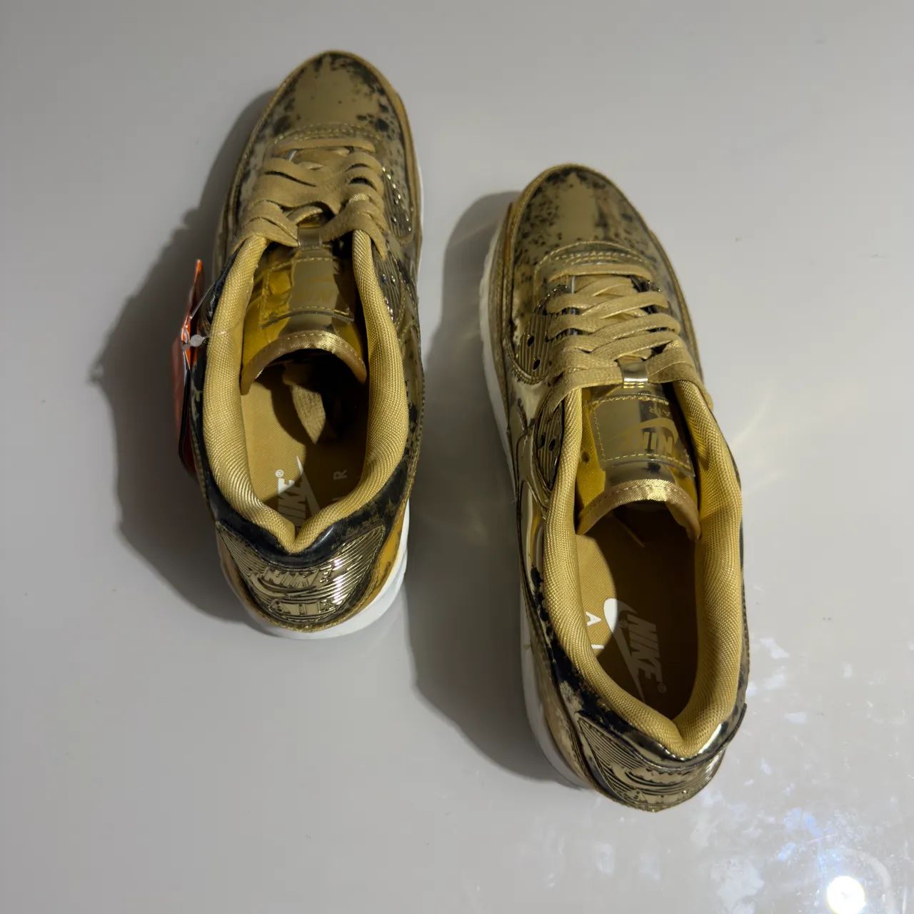 Nike Air Max 90 Gold Original 41 BR - Foto 4