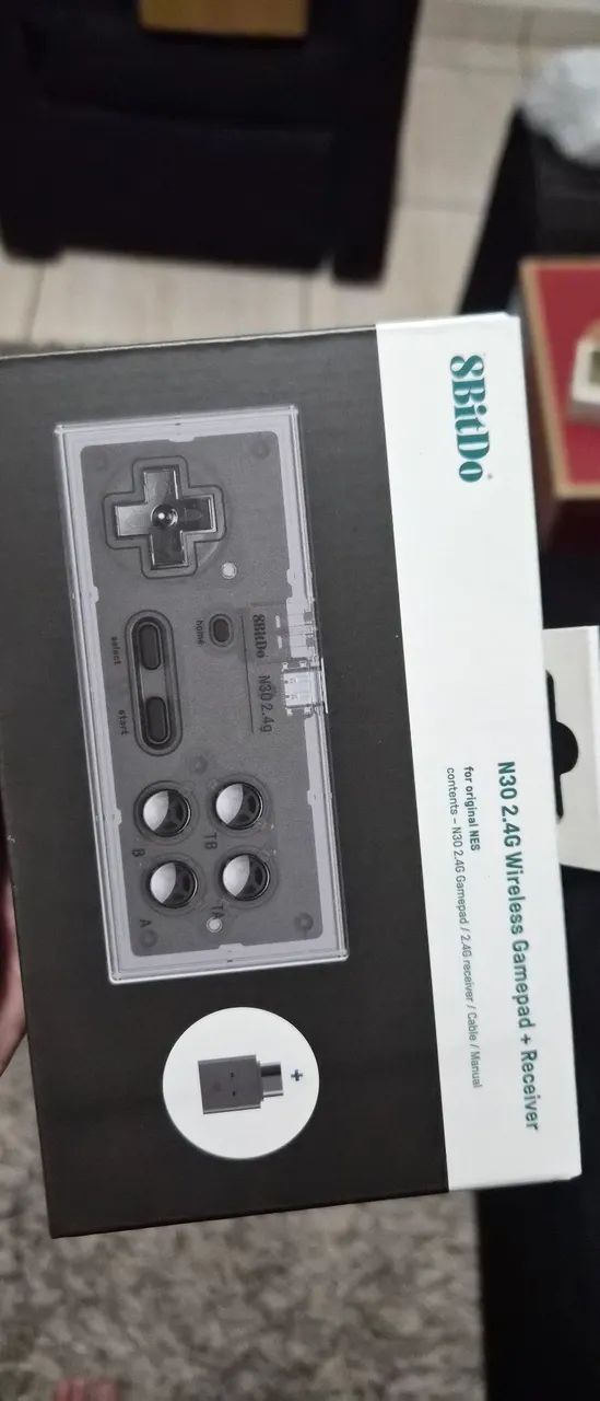 Controle 8 bit do famicom nintendinho 8 bits