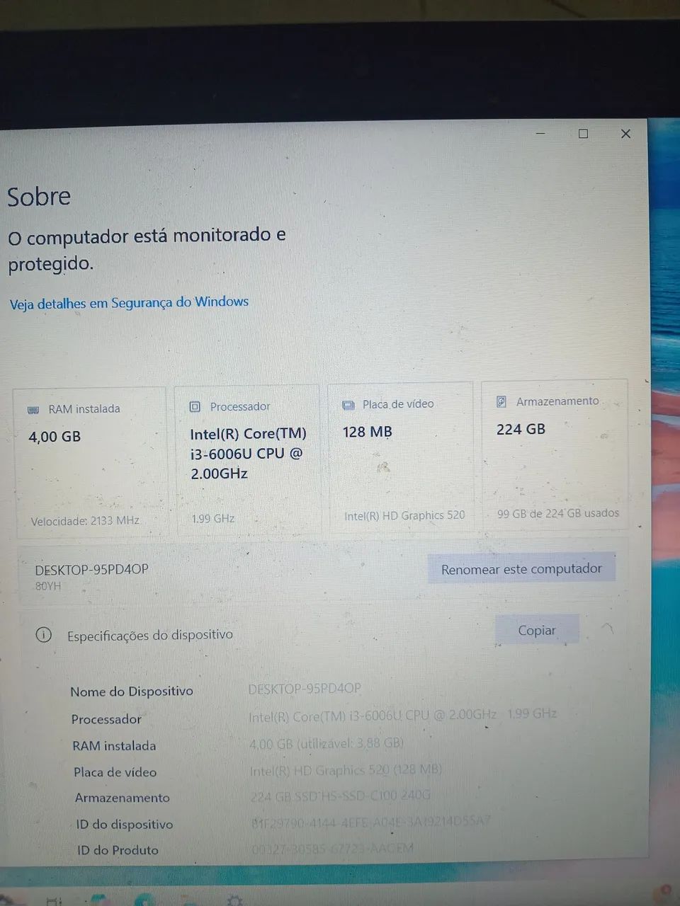 Notebook lenovo ideapad 320 - Foto 2
