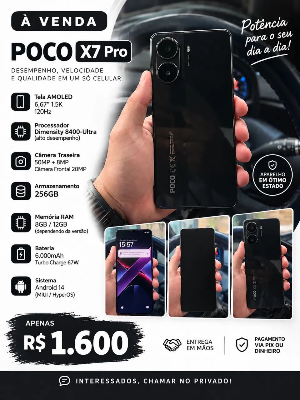 Poco x7 pro  - Foto 5