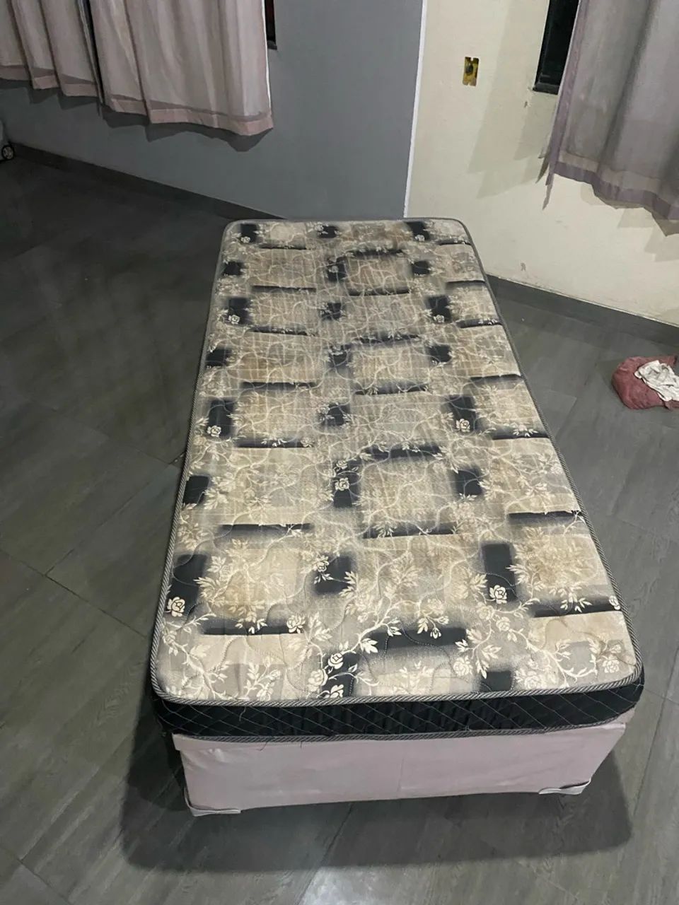 Cama baú + colchão de solteiro - Foto 2