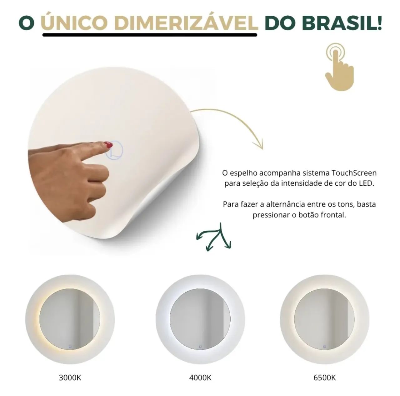 Espelho com led  - Foto 3