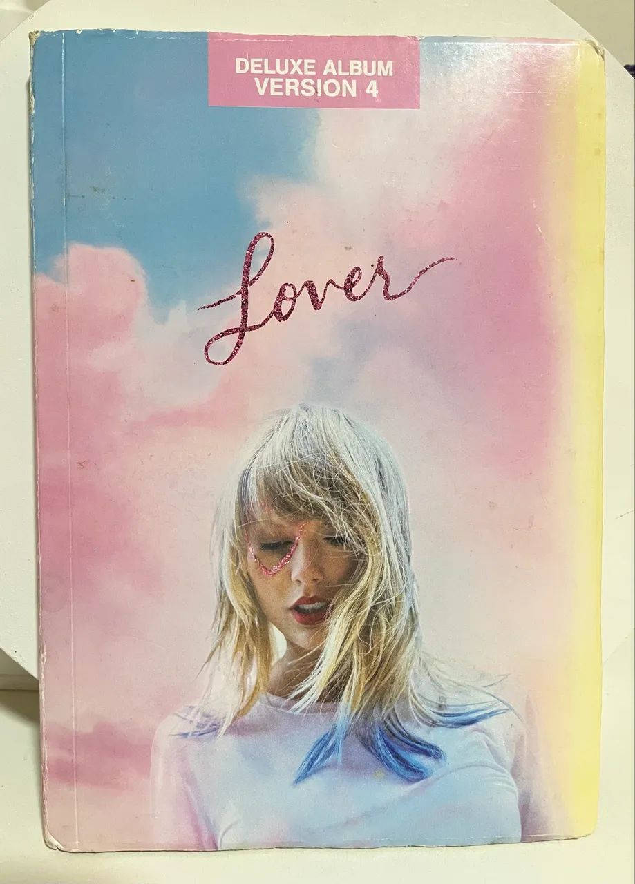 Diário Lover Deluxe Version 4 Taylor Swift