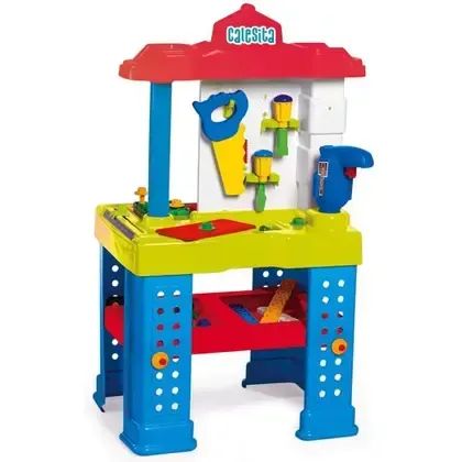Bancada de trabalho brinquedo ferramentas infantis   - Foto 2
