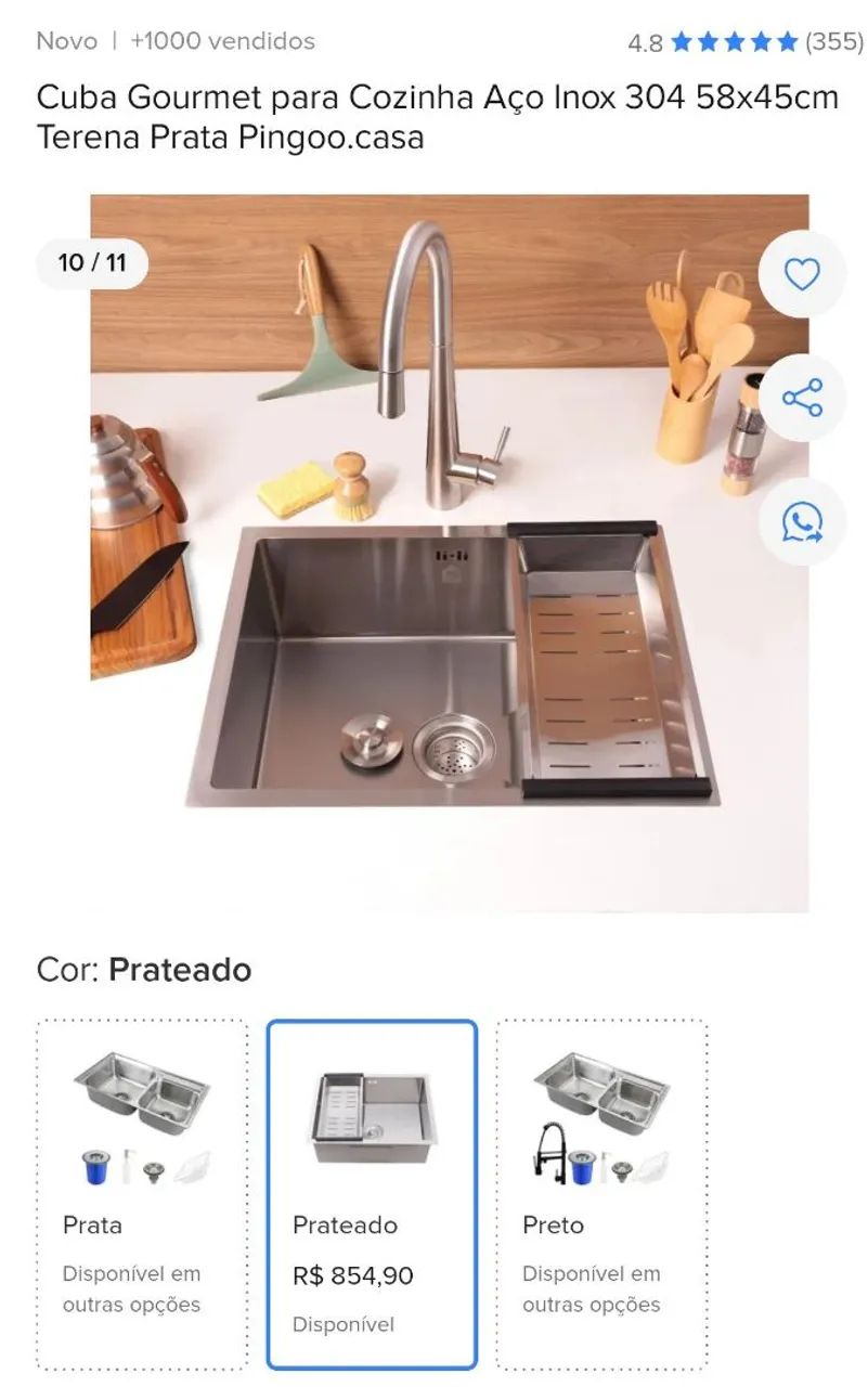 Cuba de inox  - Foto 2