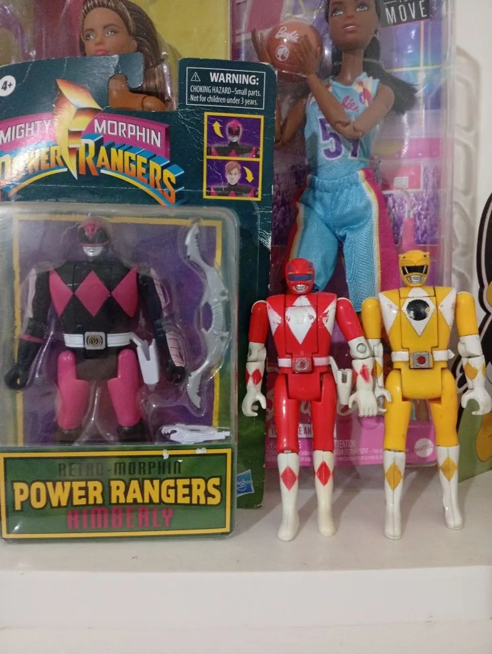 Lote bonecos Power Rangers antigos