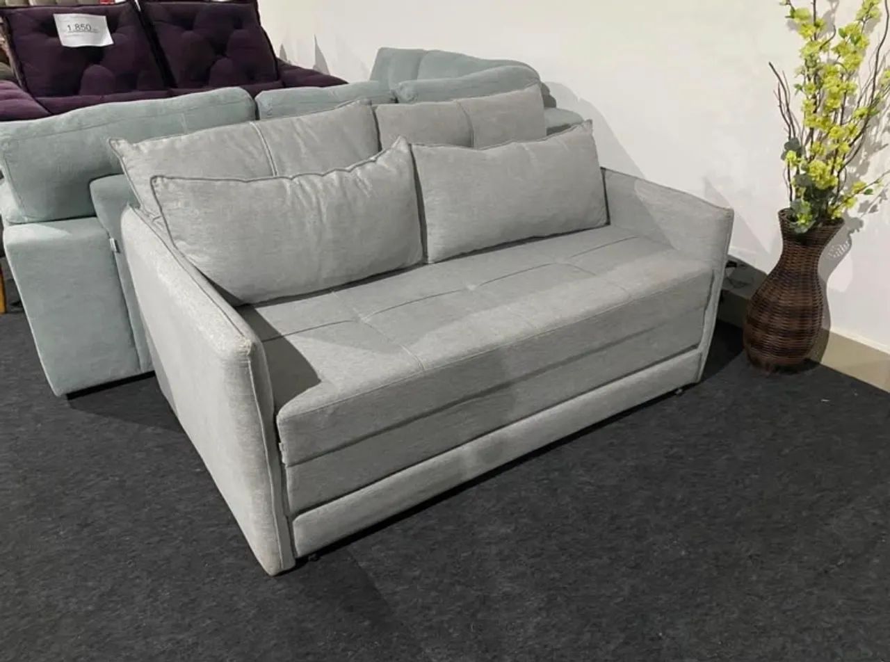 Sofá Cama Casal + Almofadas NOVO ( Direto da Fábrica ) 