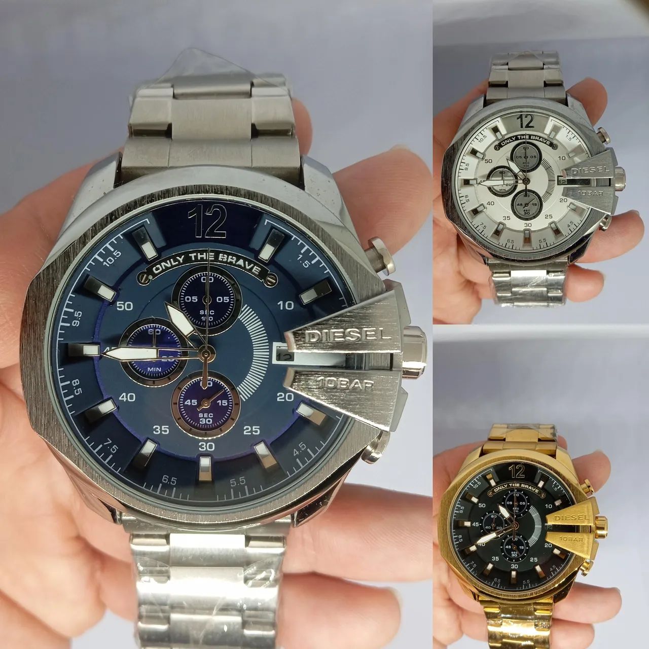 Relógio diesel,1 linha, todos os ponteiros funcional 