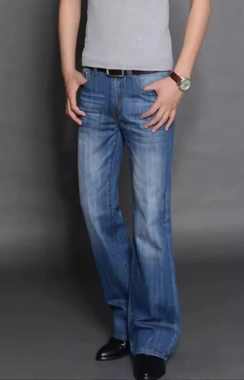 Calça Bootcut/Flare masculino importada  - Foto 5