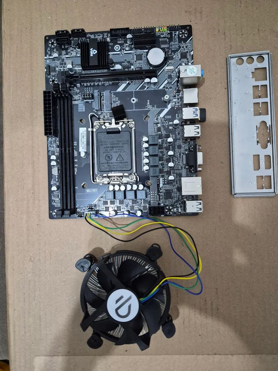 Placa-Mãe H610DA LGA 1700 DDR4 - Intel 12ª, 13ª e 14ª Geração + Brindes - Foto 2