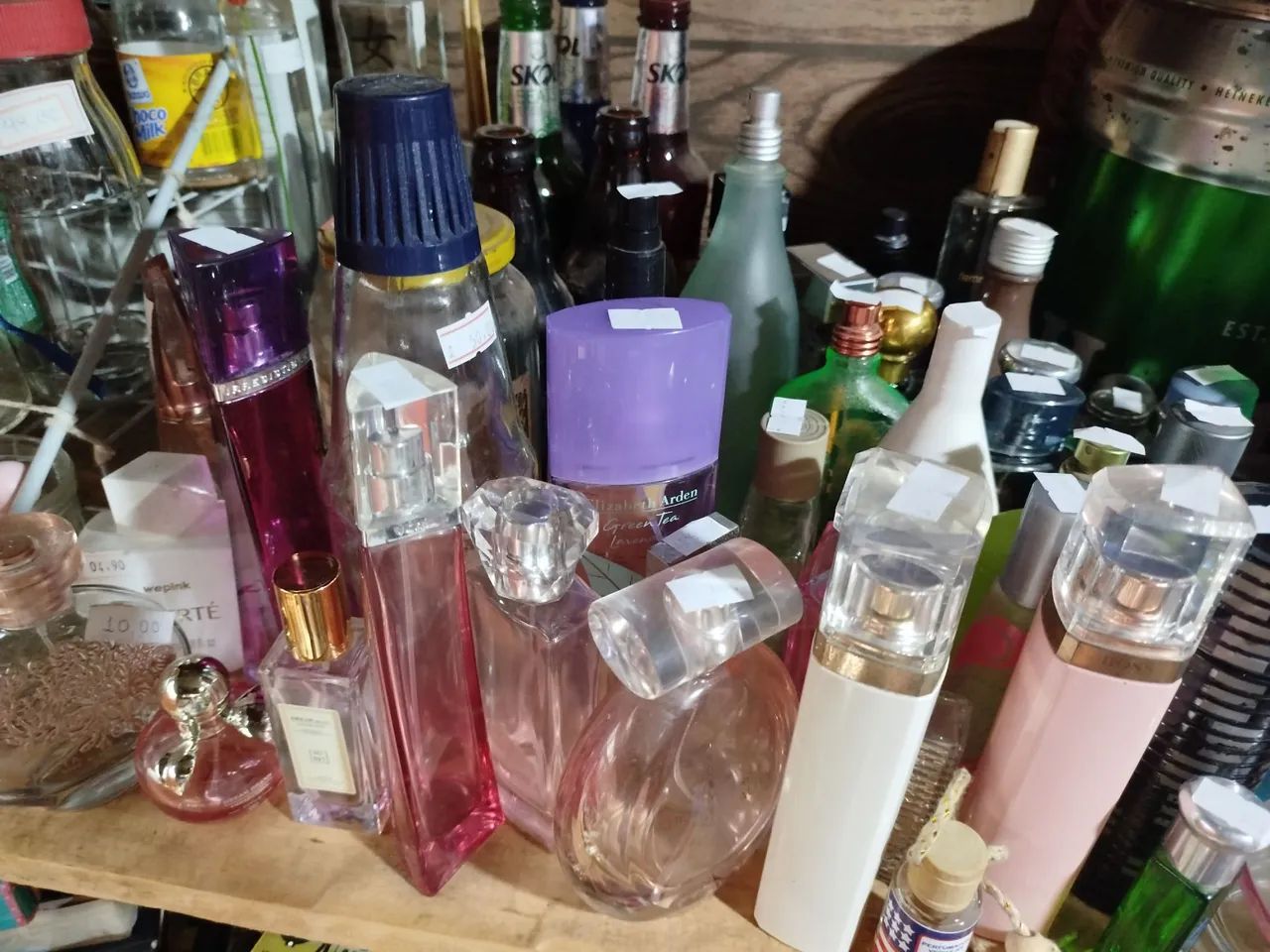 Frascos de perfumes