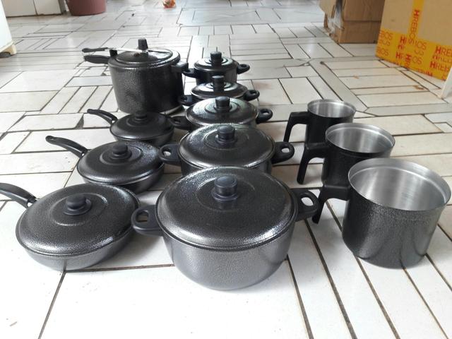 Jogos d panelas d 12 peças