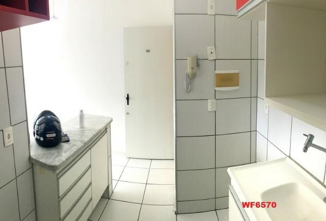 AP1052 Aimará, apartamento com 2 quartos, 1 vaga, condomínio no Cambeba, campo de futebol - Foto 5