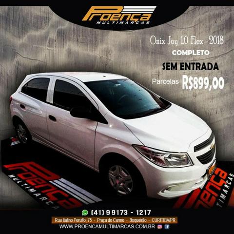 Onix Joy 1.0 Flex 2018 * Parcelas de 899,00 s/ entrada - Foto 2