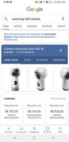 Camera Samsung 360 - Foto 3