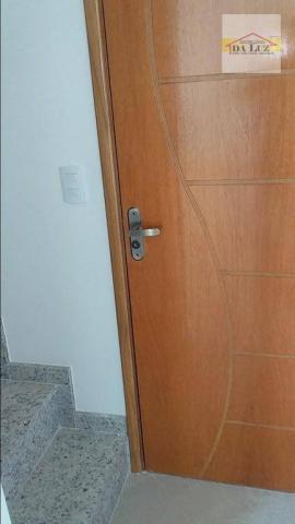 Apartamento com 3 dormitórios à venda, 90 m² por r$ 420.000 - parque das nações - santo an - Foto 12