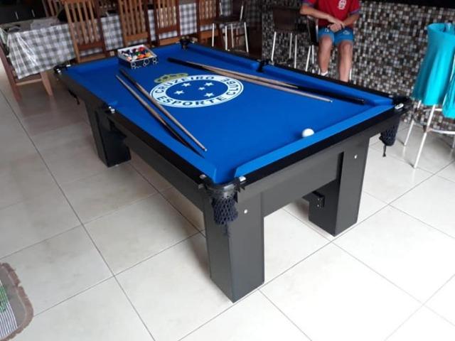 Mesa de Bilhar Personalizada Cruzeiro 2,20 x 1,20 - Foto 2