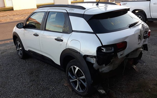 Motor Câmbio Airbag Porta Farol Peças Citroen C4 Cactus 1.6 Thp 2019 Sucata - Foto 3