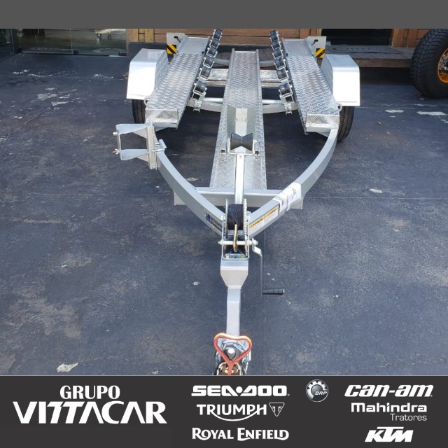 Carretinha Free Hoby Reboque Tripla para Jet Ski Quadriciclos e Motos 2022 - Foto 4