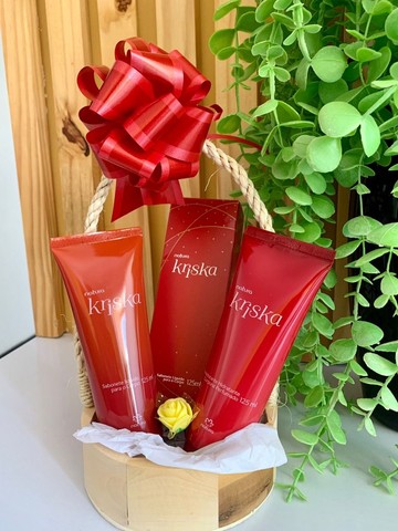 Kits Cesta Presente Feminino Para Mulher Perfume Hidratante Deo Corporal Sabonete Natura  - Foto 3