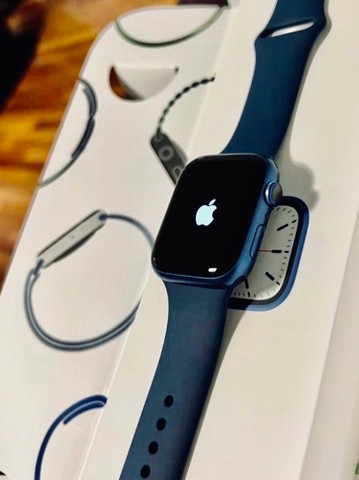 apple watch 7 azul