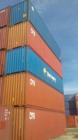 Containers marítimo 40 pés (12 metros) Dry e HC