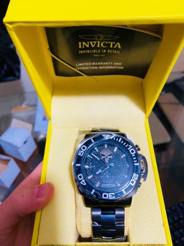 Invicta The Punisher (NOVO) - colab Marvel - Foto 2