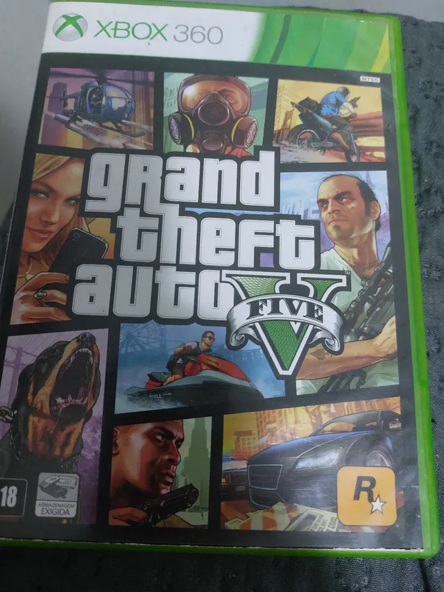 Gta 5 - Xbox 360, Jogo de Videogame Gta 5 Usado 63125039