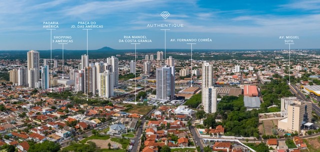 Vende-se apartamentos com 193m2 no Edifício Authentique, Jardim das Americas/Cuiabá MT - Foto 3