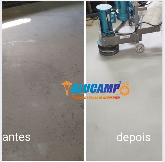 Aluguel Máquina de lixar, polir, desbaste de piso 