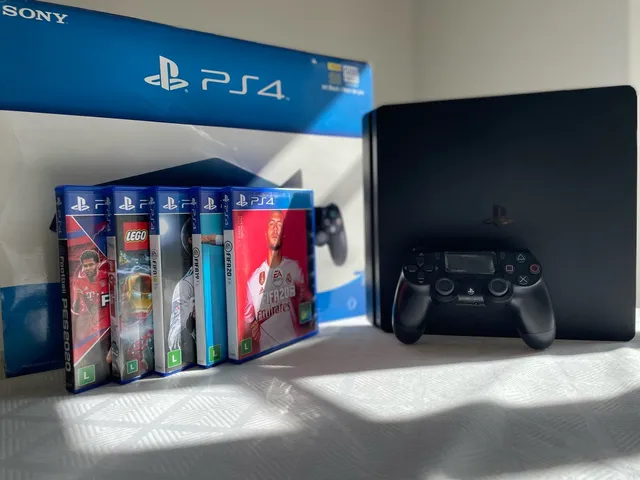 Playstation 4 completo  +1345 anúncios na OLX Brasil