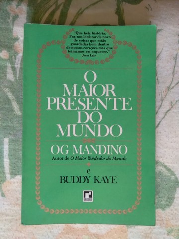 Livro O Maior Presente do Mundo autor Og Mandino