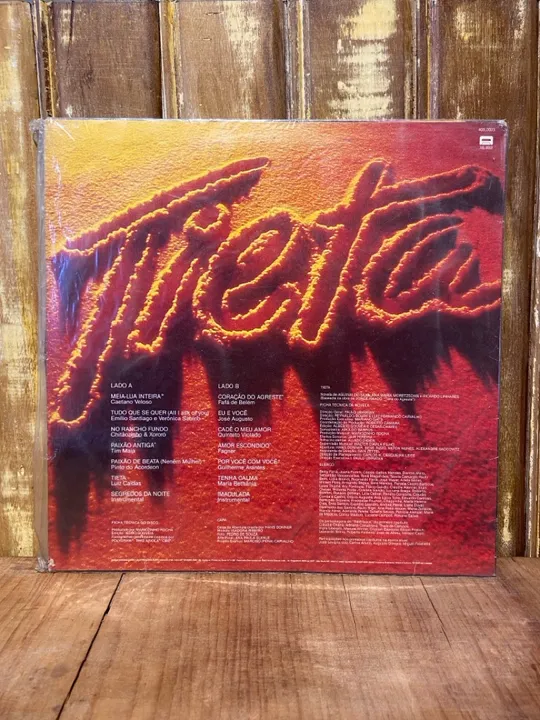 Lp Trilha Sonora Da Novela: Tieta | Som Livre 1989 | Antiguidades | Donareliquias