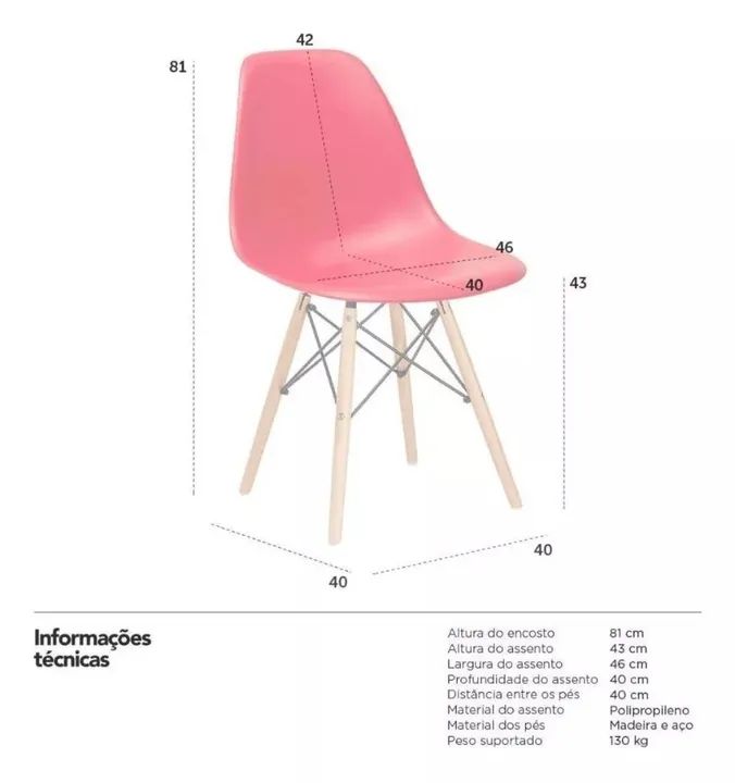 Mesa e cadeiras desing  - Foto 3