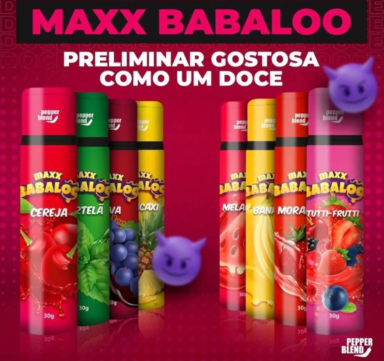 Sabores Maxx Babaloo - Edição Limitada