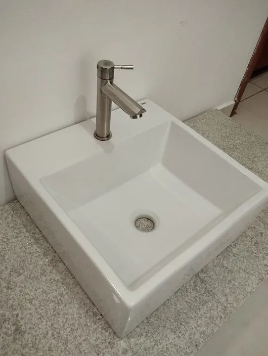 Pia de Granito Cuba Sobrepor Celite  - Foto 3