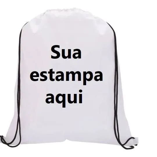 MOCHILA PERSONALIZADA COM SUA ESTAMPA OU MARCA - Foto 4